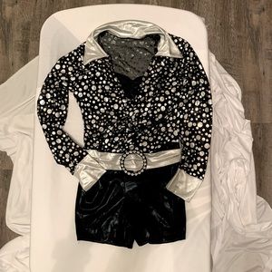 Black and Silver Weissman Costume